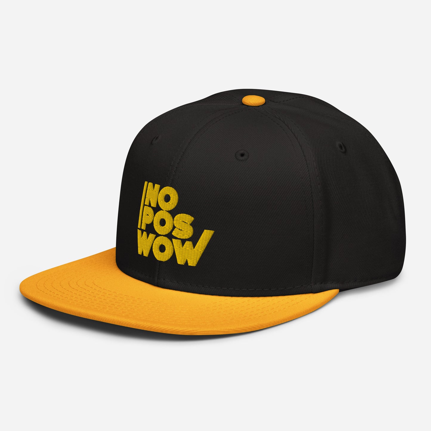 Hat Yellow/Black Snapback