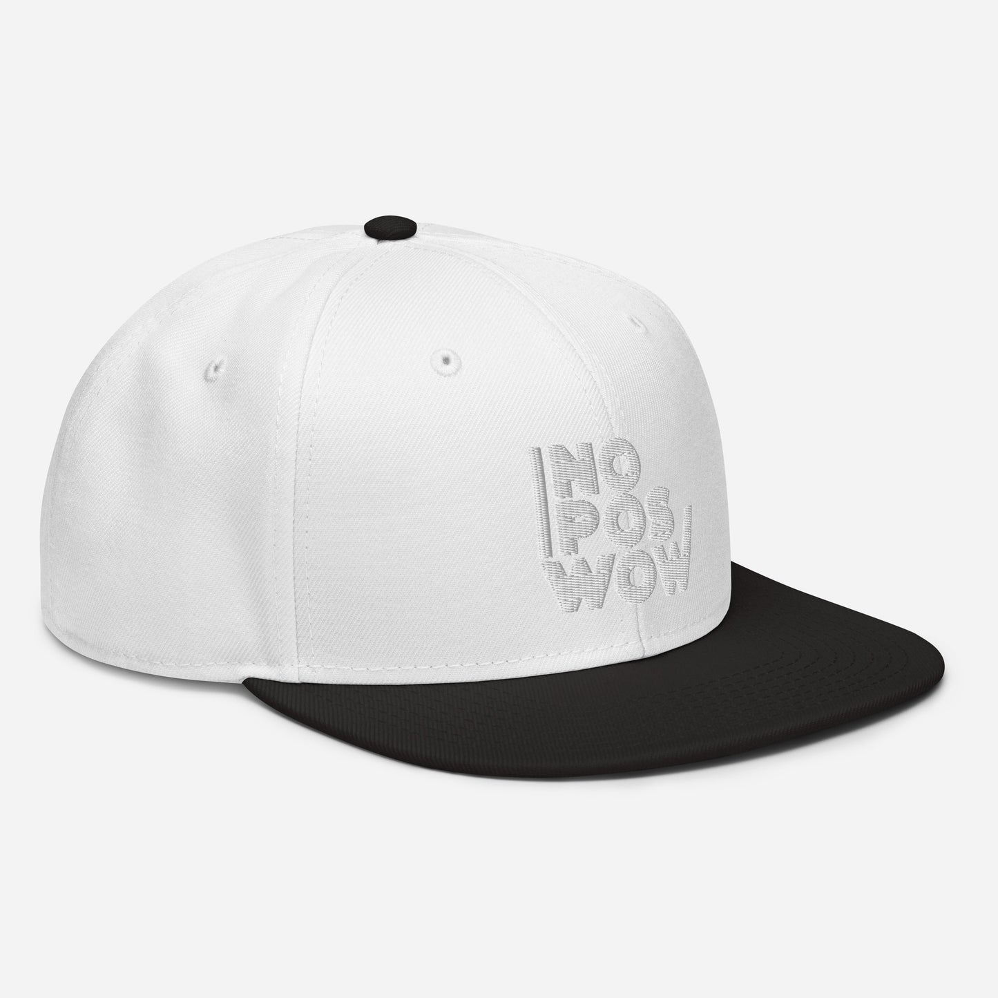 Hat White/Black Snapback