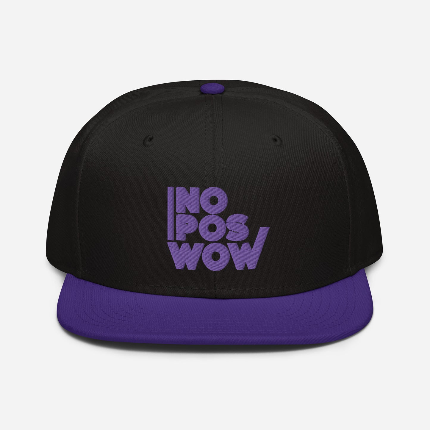 Hat Purple/Black Snapback