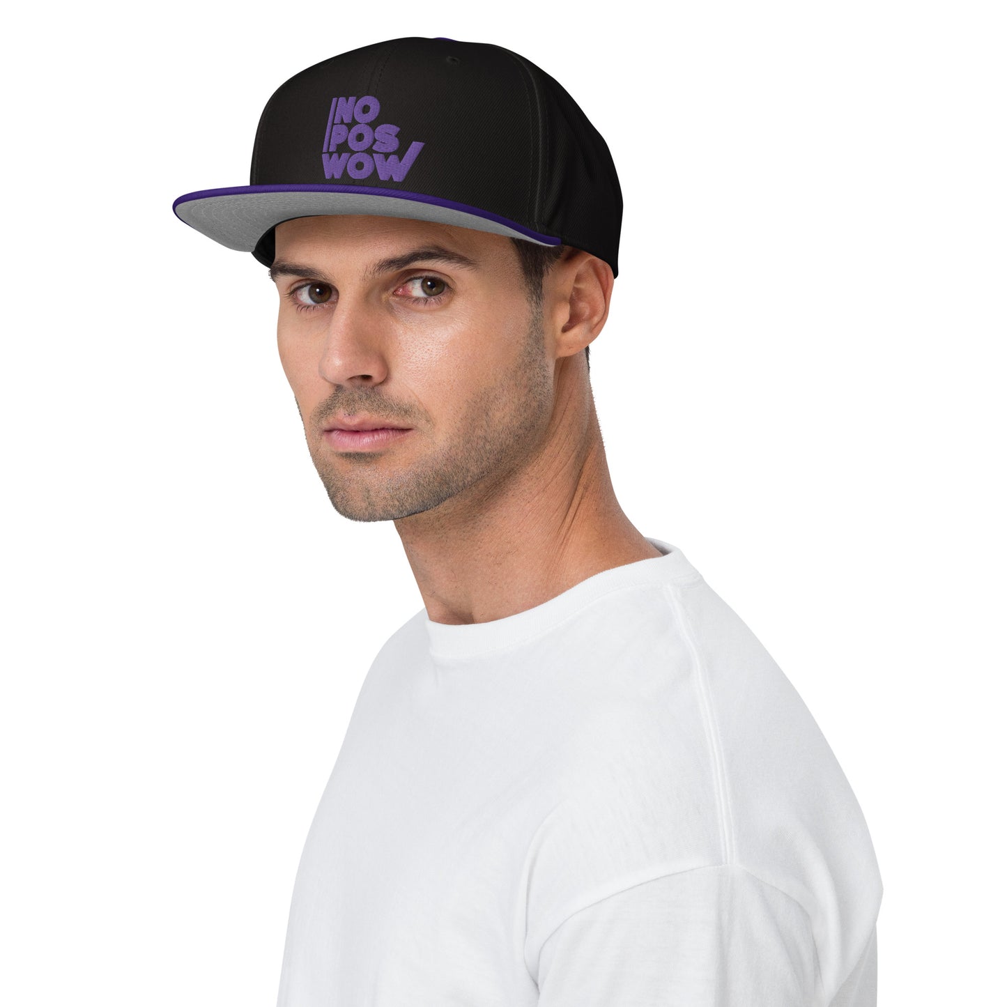 Hat Purple/Black Snapback