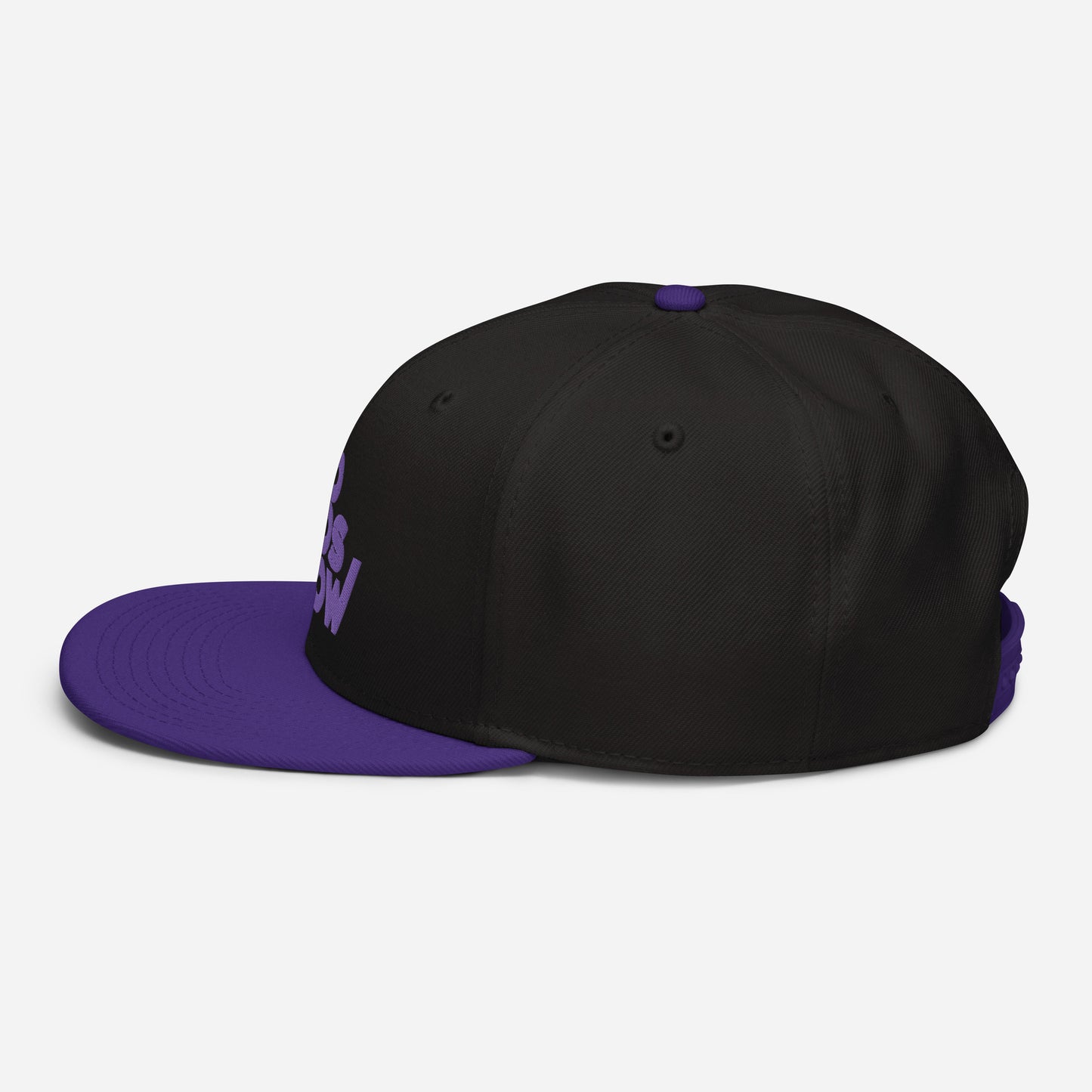 Hat Purple/Black Snapback