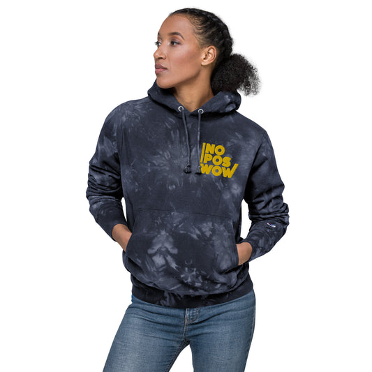 Splash Tie-Dye Champion Hoodie (Unisex) - Navy