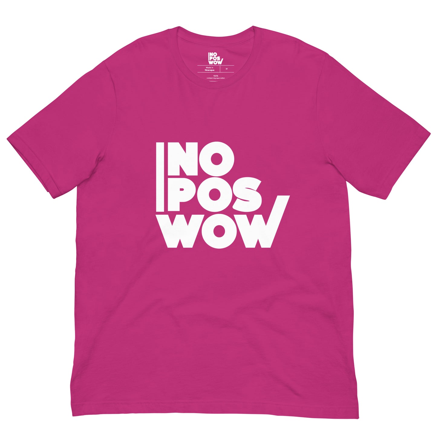 T-shirt WOW - Berry