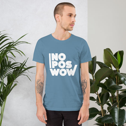 T-shirt WOW - Steel Blue